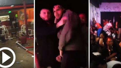 5 oameni au fost impuscati in timpul unui concert sustinut de Chris Brown! Totul a fost filmat