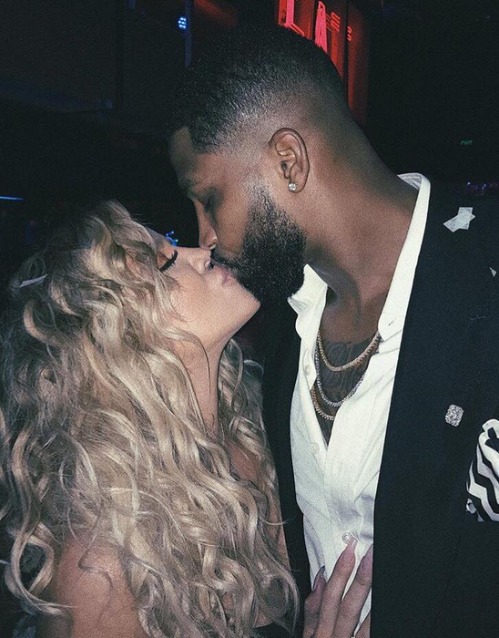 Iubitul lui Khloe nu este afectat de scandalul în care a fost implicat. Tristan este tot numai un zâmbet