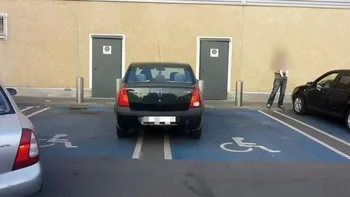 Ce amendă primesc șoferii bucureșteni, în 2026, dacă parchează pe locurile destinate persoanelor cu handicap