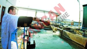 Apa sfintita pentru 400.000 de timisoreni