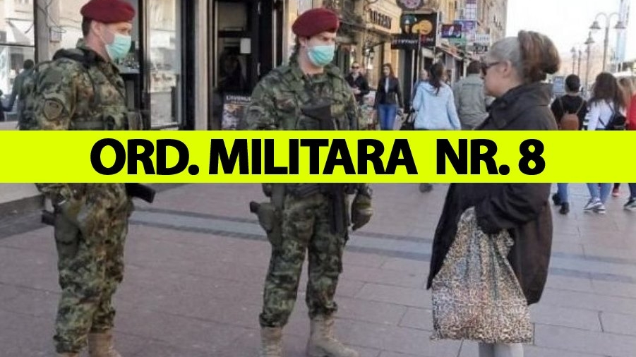 Ordonanța Militară nr 8. Care dintre români vor putea părăsi locuința și în ce scopuri