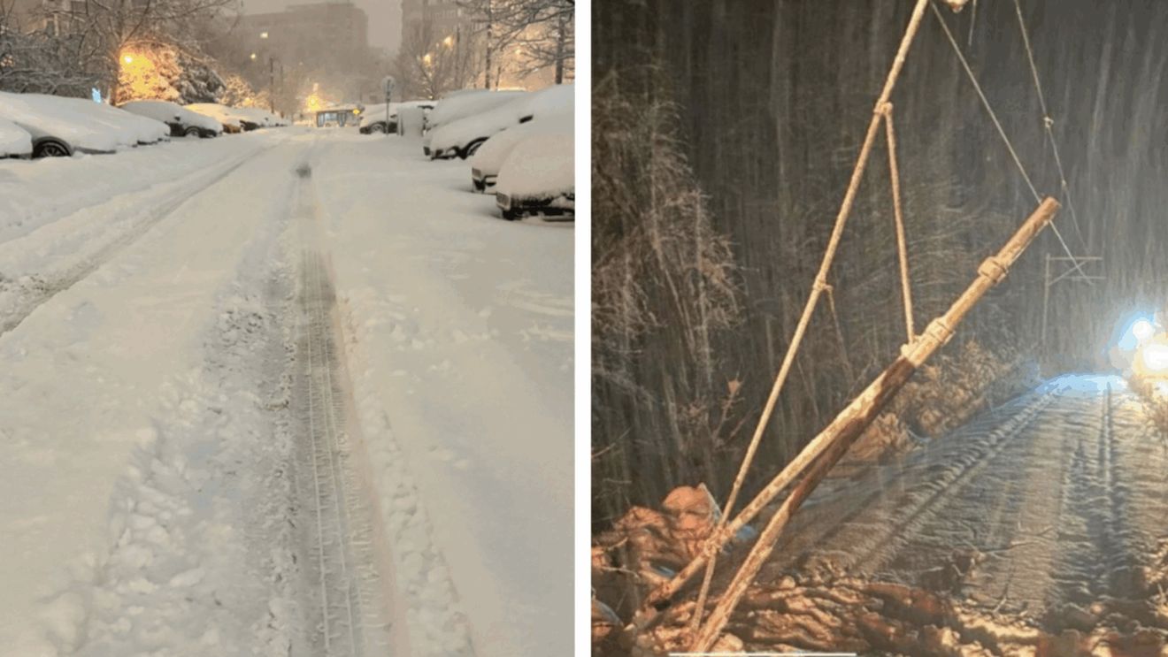 Circulația trenurilor, suspendată din cauza ninsorilor! Anunțul făcut de CFR Călători