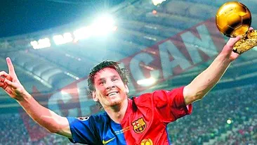 Messi a luat Balonul de Aur