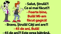 BANC | Bulă, mi-am făcut gagică!