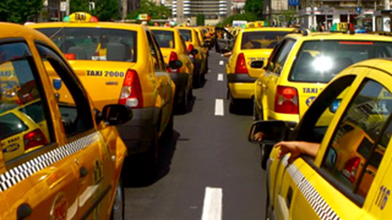 Taximetristii vor protesta din nou in Bucuresti!