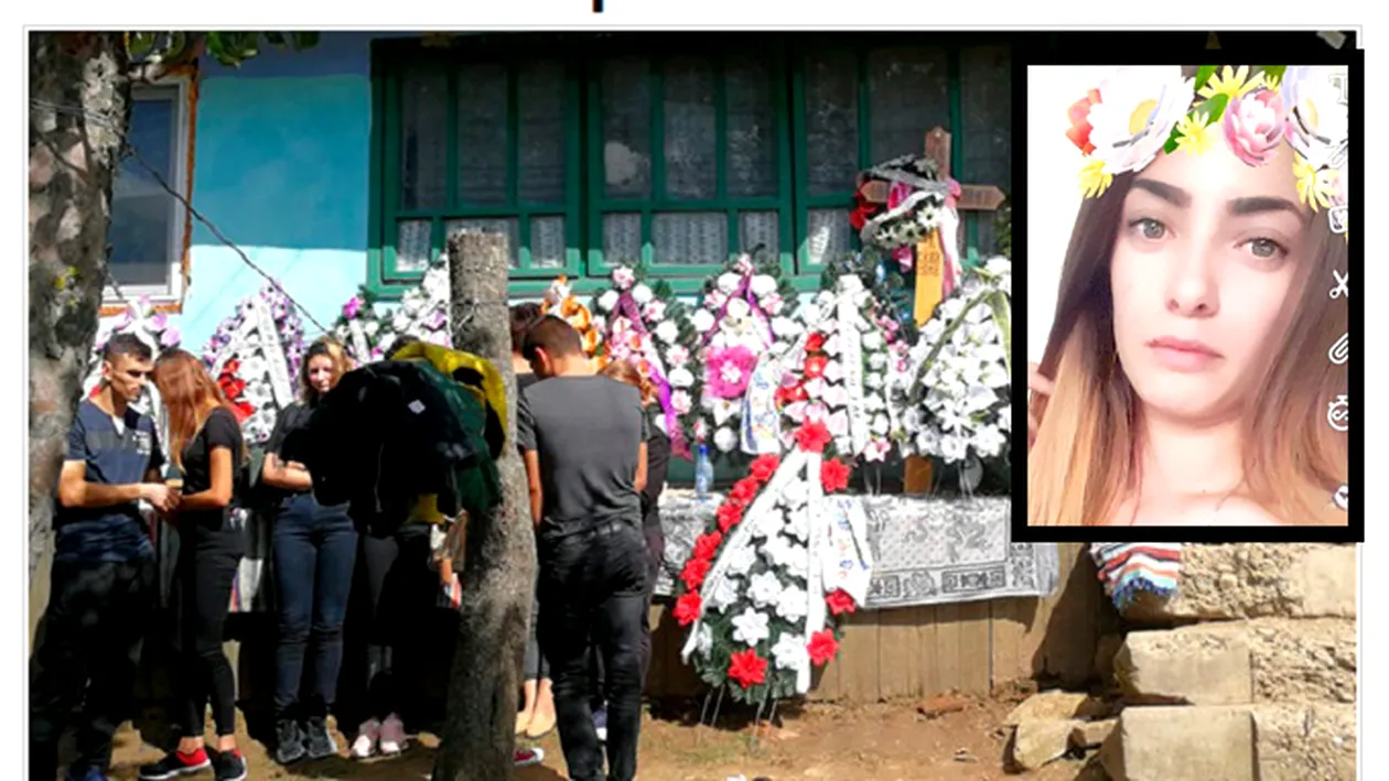 Imagini emoționante de la înmormântarea Biancăi Hîncu, fata găsită spânzurată în Huși. Mărturisire cutremurătoare făcută de iubitul adolescentei de 17 ani