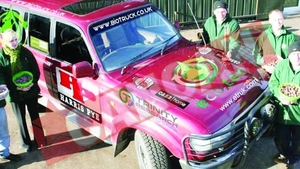 Jeep alimentat cu ciocolata