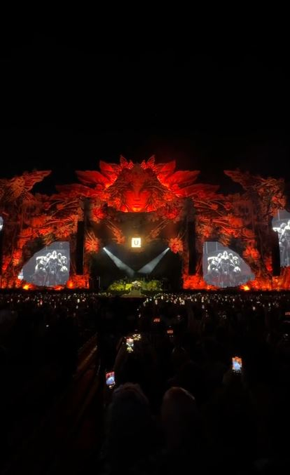 Sam Smith a interpretat melodia „Unholy”, la Untold / sursă foto: Captură video