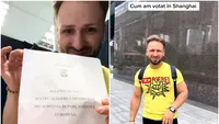 Un român a mers la vot în China, apoi a povestit întreaga experiență pe internet! Imaginile au devenit virale: „Hai să iau și eu o piatră în gură”