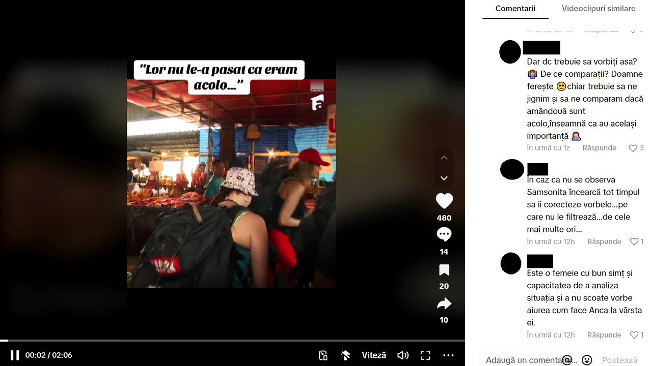 Ce i-a făcut Anca Țurcașiu Ioanei State, la Asia Express. S-a lăsat cu injurii grave și de la fani