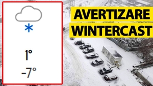 Avertizare "wintercast" emisă de meteorologii Accuweather în București. La ce oră începe să ningă