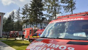 Incendiu la Secția de Psihiatrie a Spitalului Județean Slatina. Ce s-a întâmplat cu cei 37 de pacienți aflați în interior