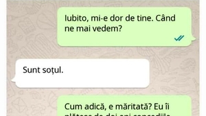 Bancul sfârșitului de săptămână | "Cum adică, este măritată?"