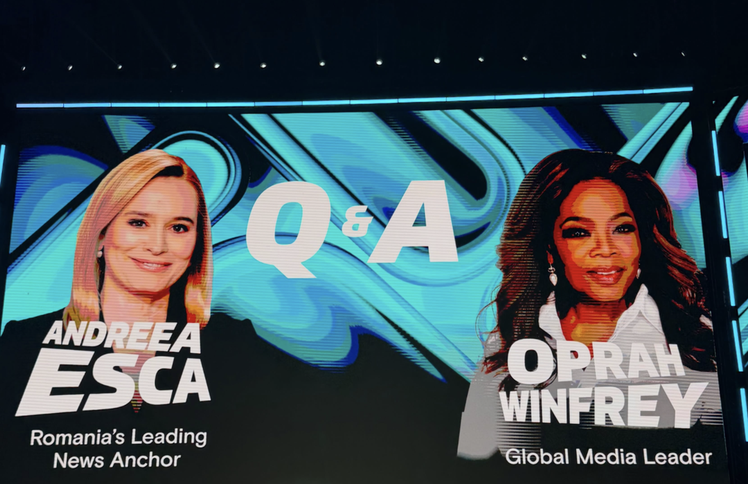 Oprah Winfrey, intervievată de Andreea Esca! Ce i-a mărturisit celebra realizatoare de televiziune știristei de la Pro TV
