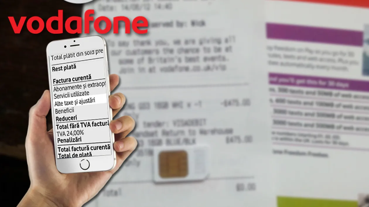 MEGA-EXCLUSIVITATE. E primul român care câştigă un asemenea proces. Un gălăţean a îngenuncheat Vodafone! Ce daune a primit după ce compania i-a ”umflat” factura…