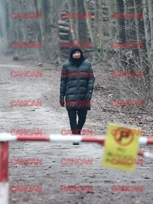 Cristi Borcea se menține în formă cu câteva ture prin pădure