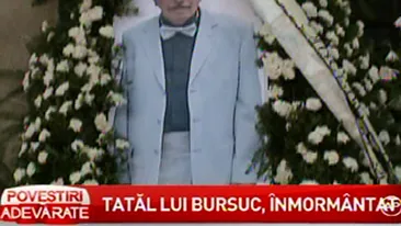 Tatal lui Dan Bursuc a fost inmormantat! Artistul i-a luat sicriu din lemn masiv si i-a angajat o fanfara