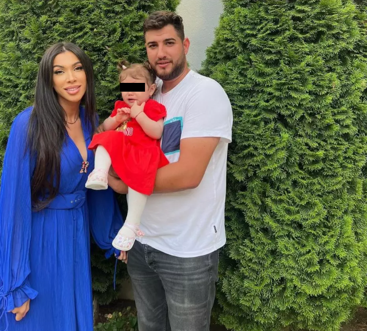 Raluca Pastramă și Ibrahim, alături de fetița lor/ Sursa foto: Instagram
