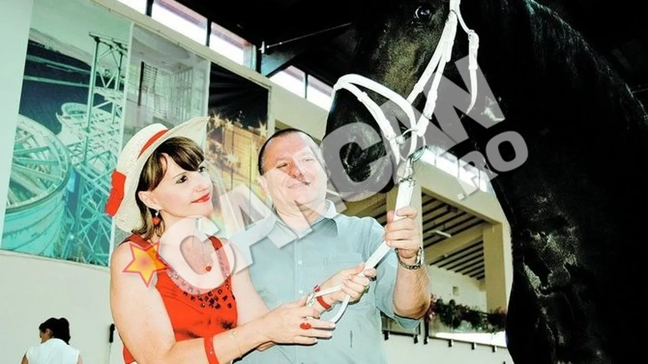 Milionarul Georgica Cornu o rasfata pe Marina Almasan cu un cal pursange! Isi trimite iubita cu armasarul la munca!