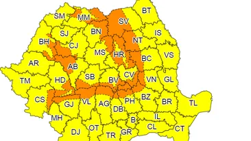 Alertă ANM! Meteorologii vin cu vești proaste. Cod portocaliu și galben de viscol și intensificări ale vântului