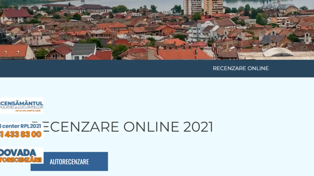 Cât dureză să faci recensământul online. Mai sunt doar câteva zile