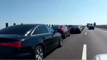 Un alt accident în lanț pe Autostrada Soarelui! Cinci autovehicule au fost implicate în coliziune