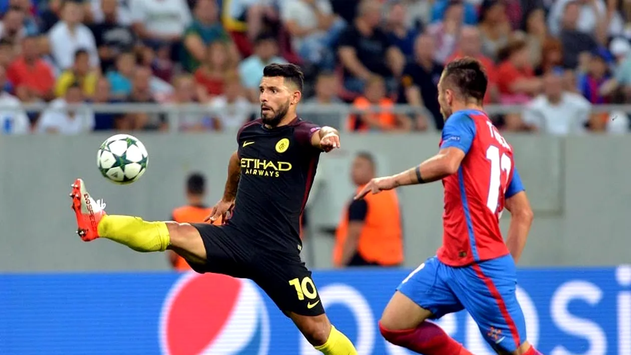 Steaua a pierdut în faţa celor de la Manchester City cu 5 la 0! Ce au declarat steliştii după meci