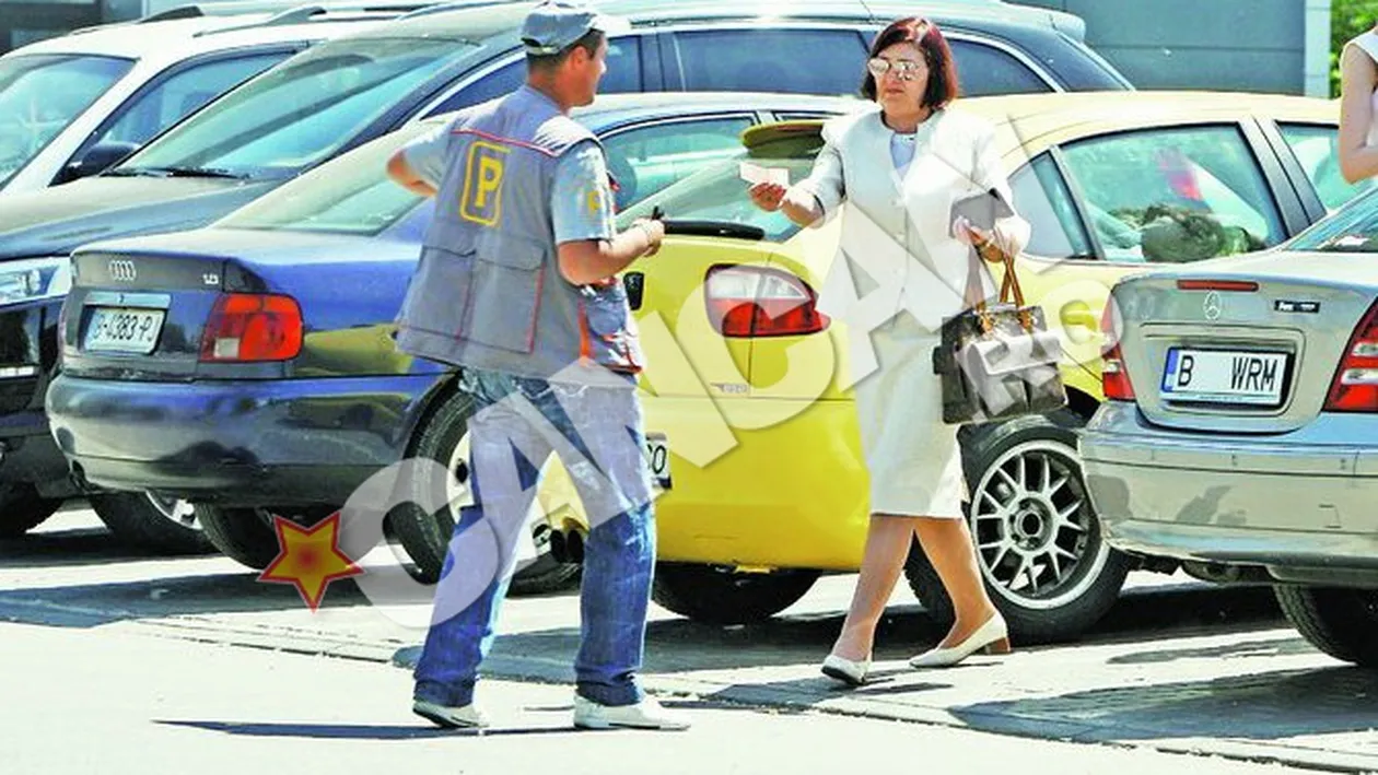 Mama surorilor Gabor, pusa la cheltuiala de fiicele sale! Le-a achitat parcarea cu o hartie de cinci lei