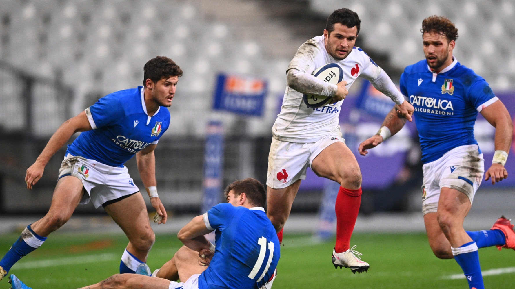 Anglia - Franța în finala Cupei Națiunilor la rugby