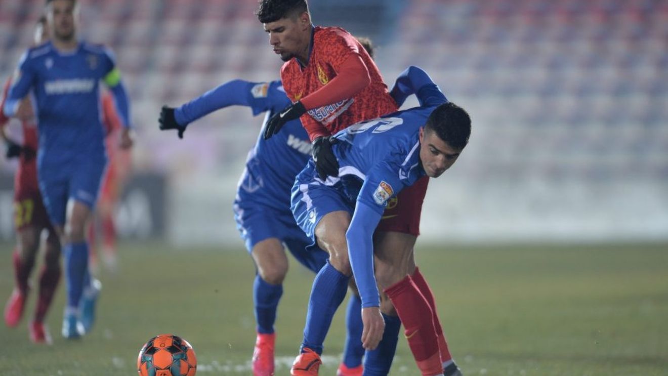FCSB câștigă cu FC Voluntari și urcă pe locul 2 în Liga 1!