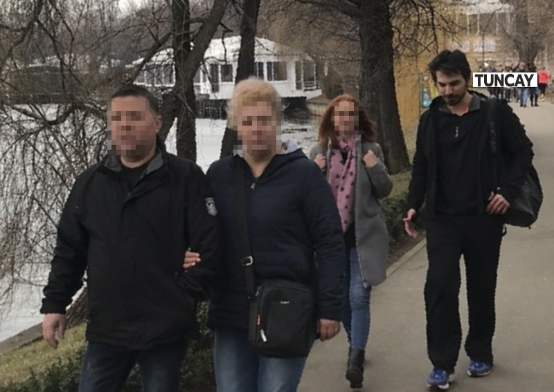 Tuncay alături de partenera de… tenis, în Herăstrău