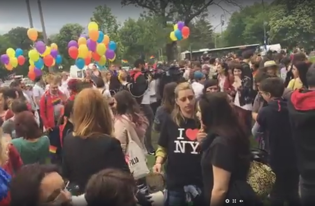 Marşul diversităţii a început în urmă cu puţin timp
