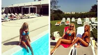 Oamenii de la piscină s-au uitat numai la ea! Cum a fost fotografiată LOREDANA CHIVU în urmă cu puţin timp! Ce costum de baie a purtat