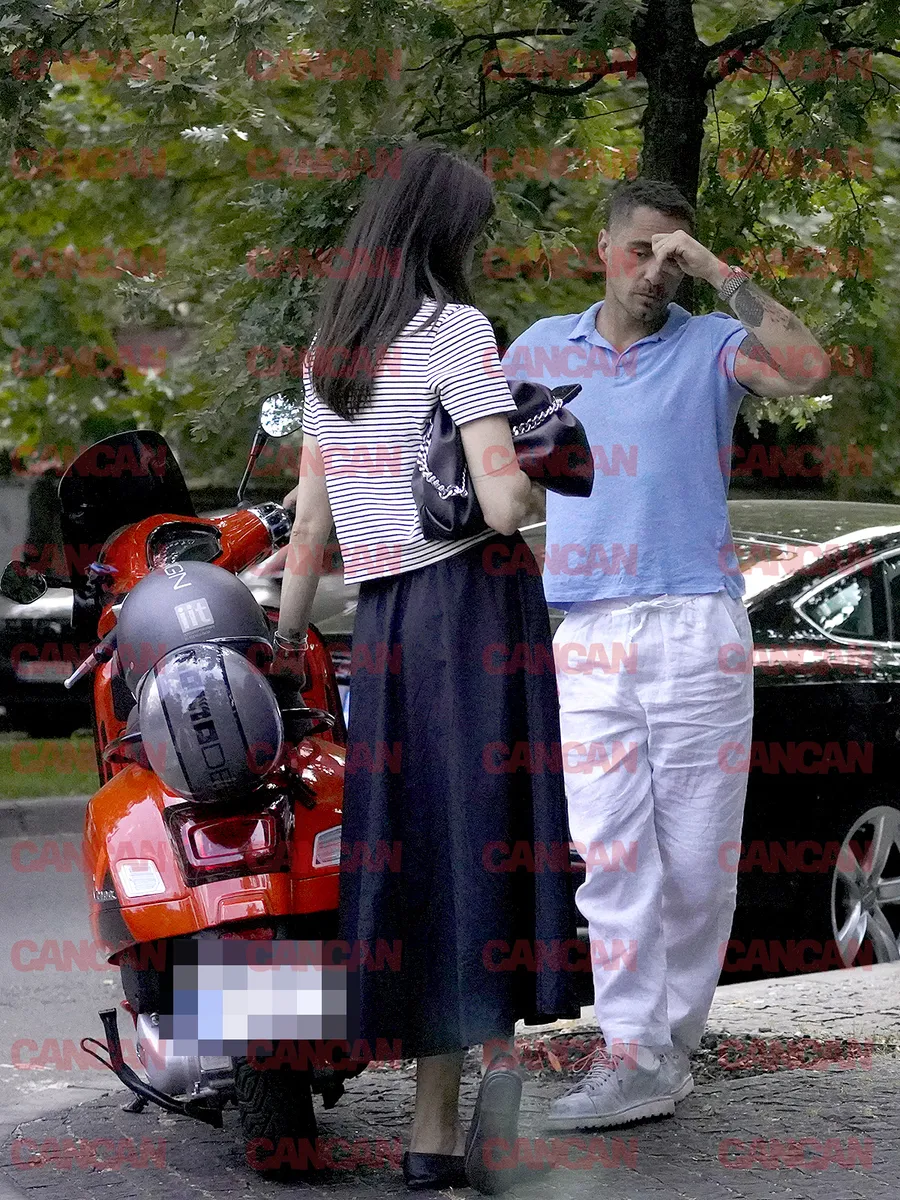 Vladimir Drăghia și soția, discuții aprinse în public