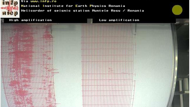 Agitatie suspecta la inregistratorul seismic de la statia Muntele Rosu. Avem motive de ingrijorare?