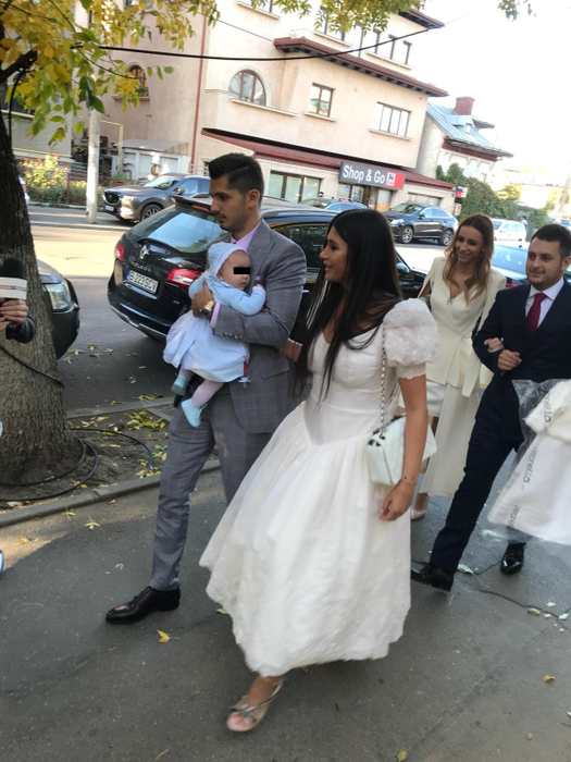 Elena Băsescu, apariție de senzație la botezul micuței Anastasia