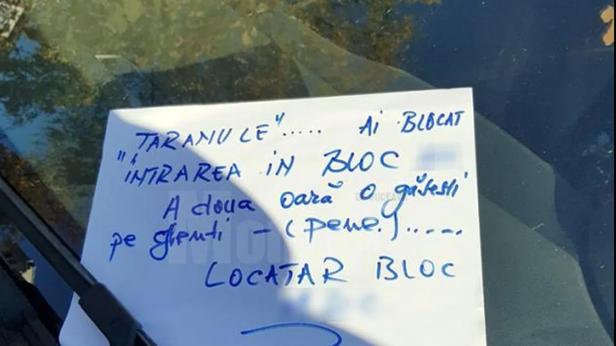 Răzbunare cruntă! Ce a pățit un șofer din Giurgiu care a blocat cu mașina intrarea unui bloc