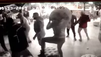 Noi imagini cu ucigașul din Mediaș! Conflictul a pornit din club VIDEO