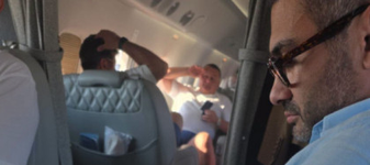Primele imagini din avionul privat cu care politicieni și magistrați au zburat în Mykonos