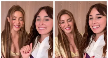 Primele cuvinte pe care Shakira le-a rostit în limba română. Filmarea cu celebra artistă a devenit virală!