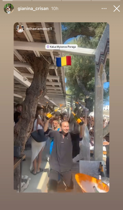 Gianina a fugit de acasă şi a uitat de Pescobar! Party nebun doar cu fetele în Mykonos. FOTO şi VIDEO