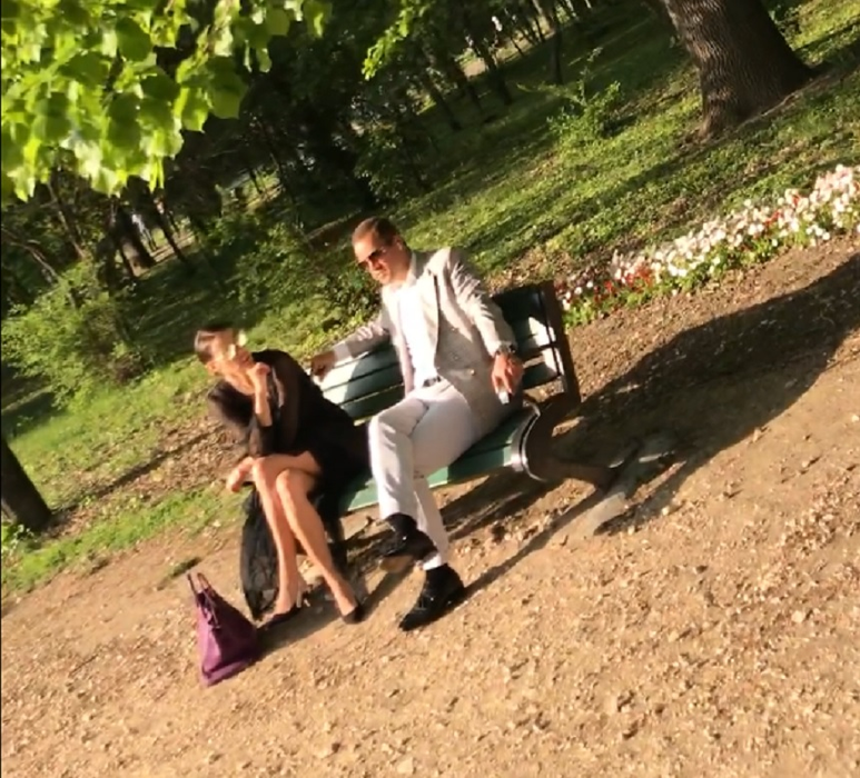 Primele imagini cu Geambazi Jr. & sexoasa Alina după ce au semnat actele la notar