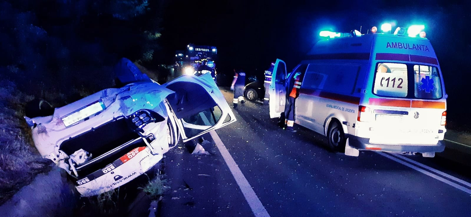 Noapte neagră pe șoselele din Giurgiu