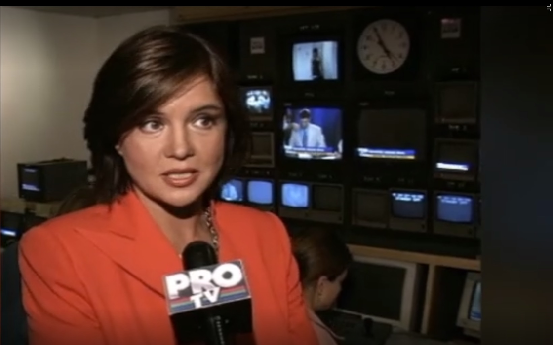Imagini de colecție cu Cristina Țopescu la Pro TV, alături de Andreea Esca