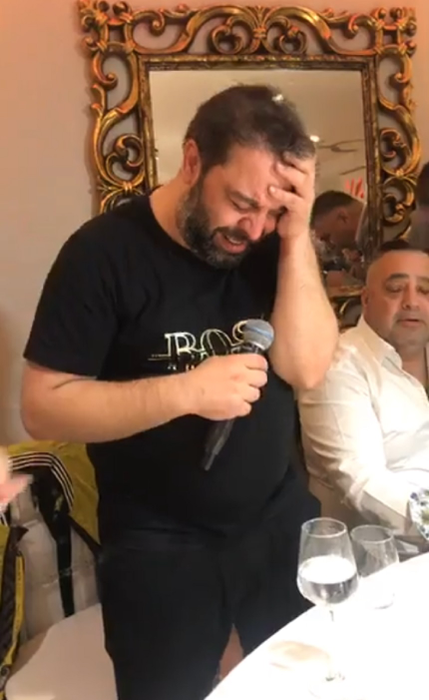 Primele filmări cu Salam  după bătaia de la Milano!