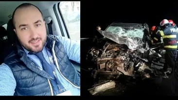 Un tânăr de 29 de ani a murit într-un accident grav. Șoferul a adormit la volan și a intrat într-un autotren