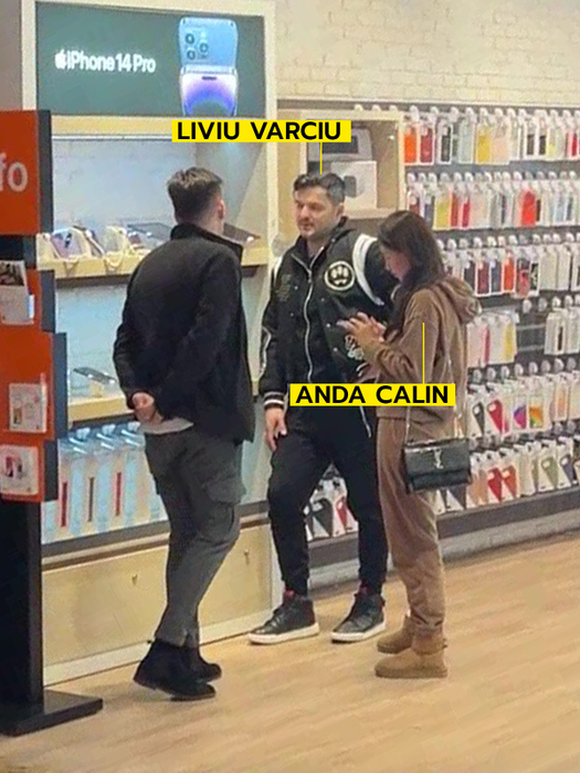 Liviu Vârciu și Anda Călin, interesați de un anumită ținută (Foto: CANCAN.RO)
