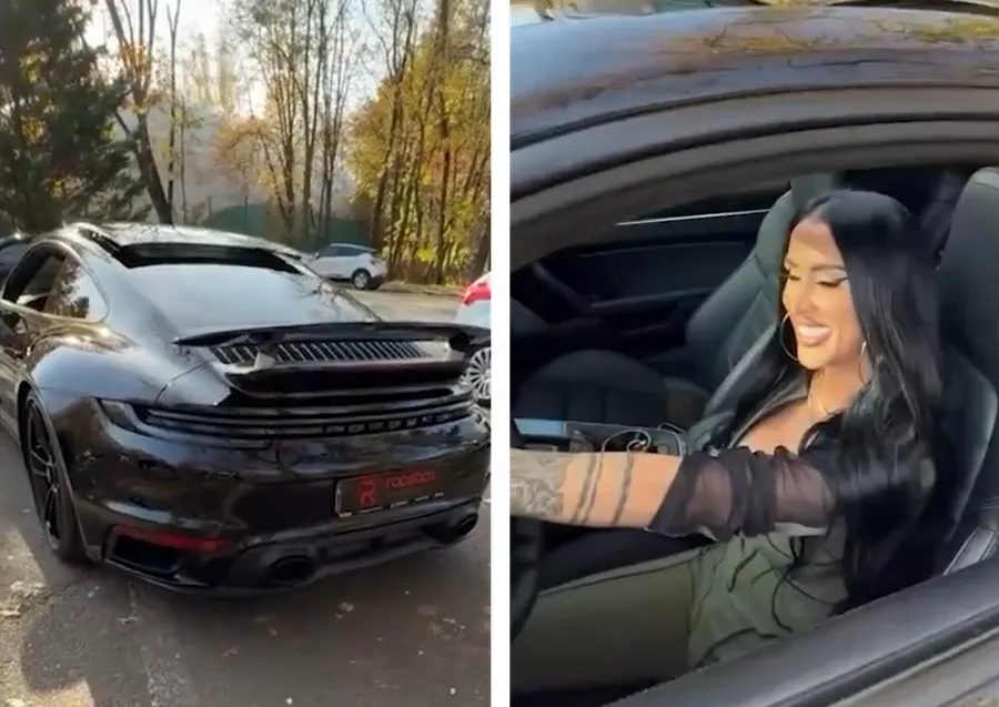 Bolidul de lux al Danielei Crudu.