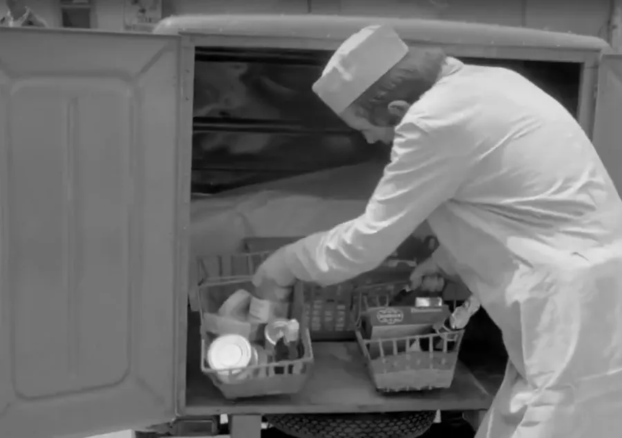 Cum funcționa casa de comenzi în 1972, la Cluj (Foto: captură video)