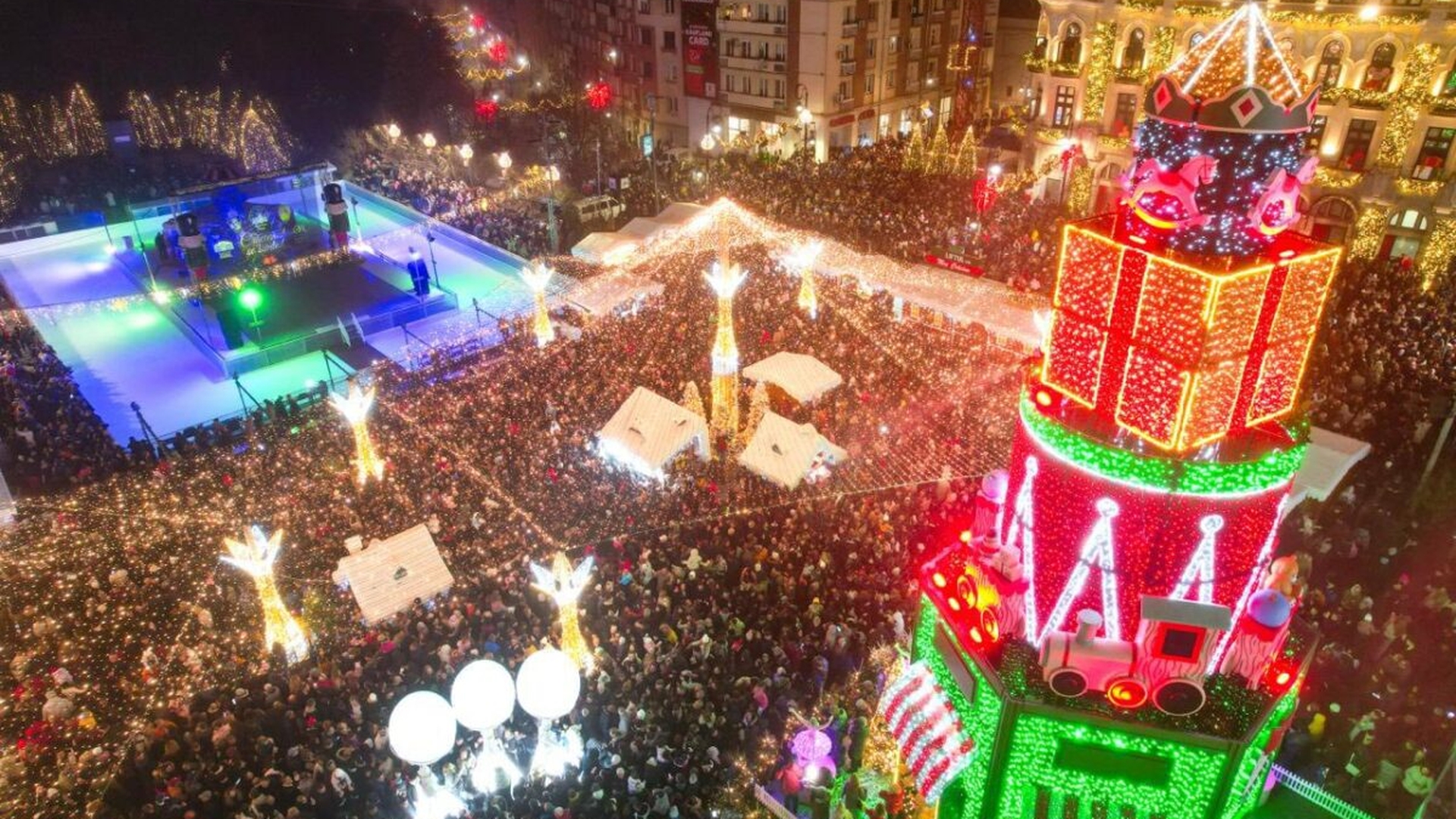 Ce scrie presa franceză, după ce s-a deschis Târgul de Crăciun din Craiova: ”Magnific”